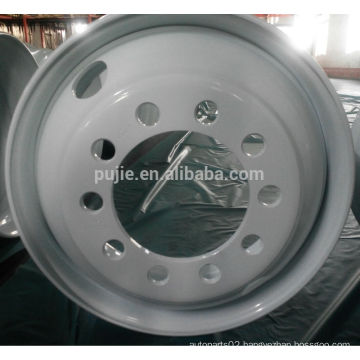 Tubeless Truck Steel Wheel Rim 22.5*11.75 22.5*6.75